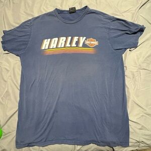 Harley Davidson 2013 Blue Graphic T-Shirt
